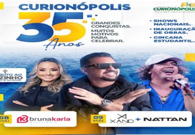 Aniversário de Curionópolis terá shows de “Tributo ao Padre Zezinho”, Bruna Karla, Xandy Avião e Nattanzinho